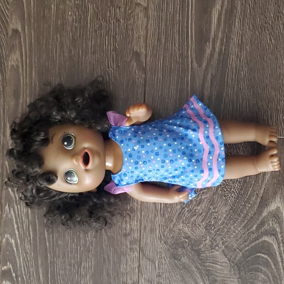 Baby Alive Magical Mixer Baby Doll only Blueberry Blast 13" - Hasbro - Picture 3 of 4